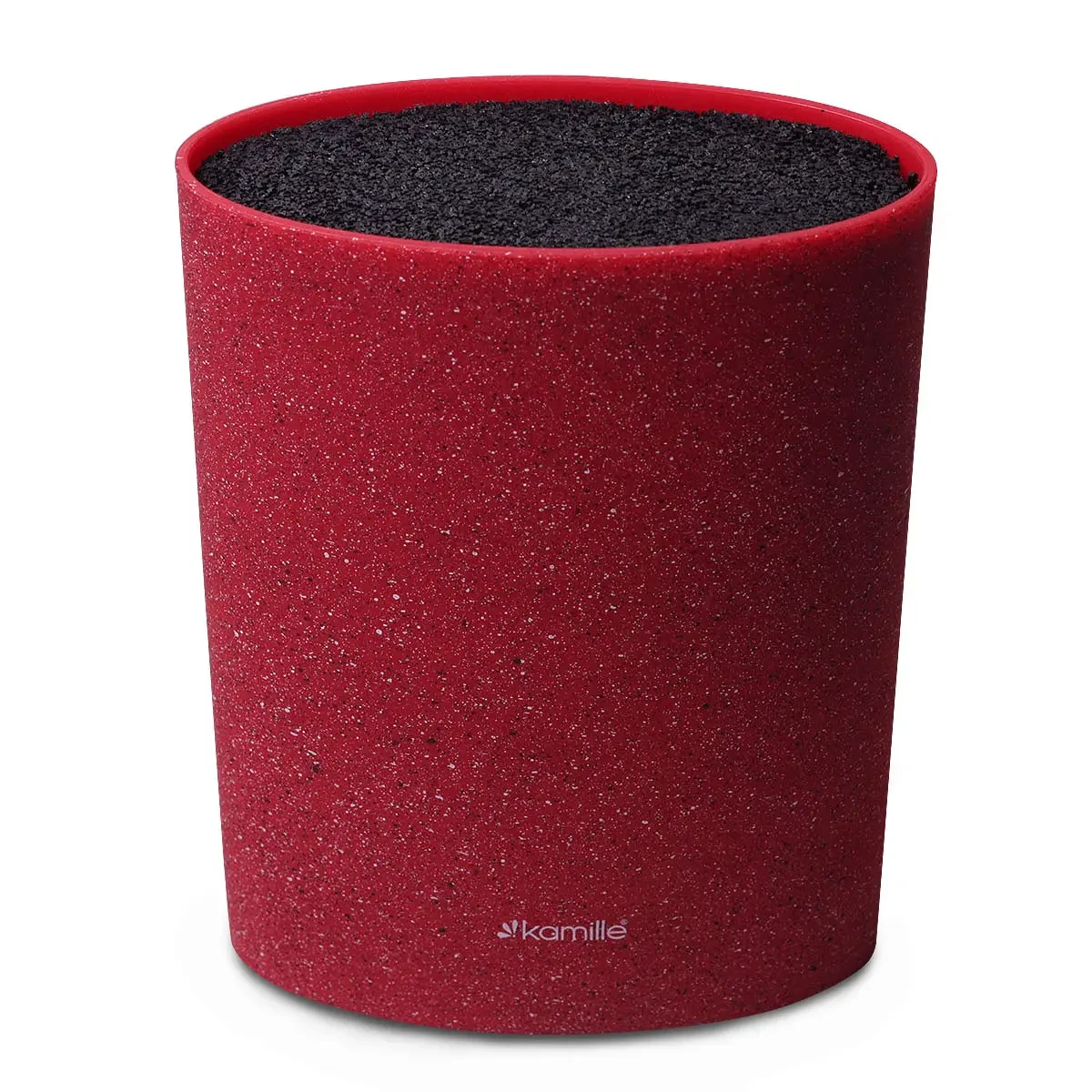 Підставка для ножів Kamille КМ-7606 red