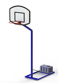 Стійка для стрітболу (мобільна), без бака, з сіткою SL417