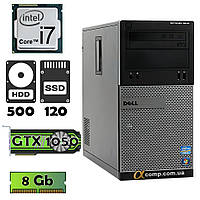Dell Optiplex 3010 (i7 2600 • GTX1050 • 8Gb • 500Gb • ssd 120Gb) MT