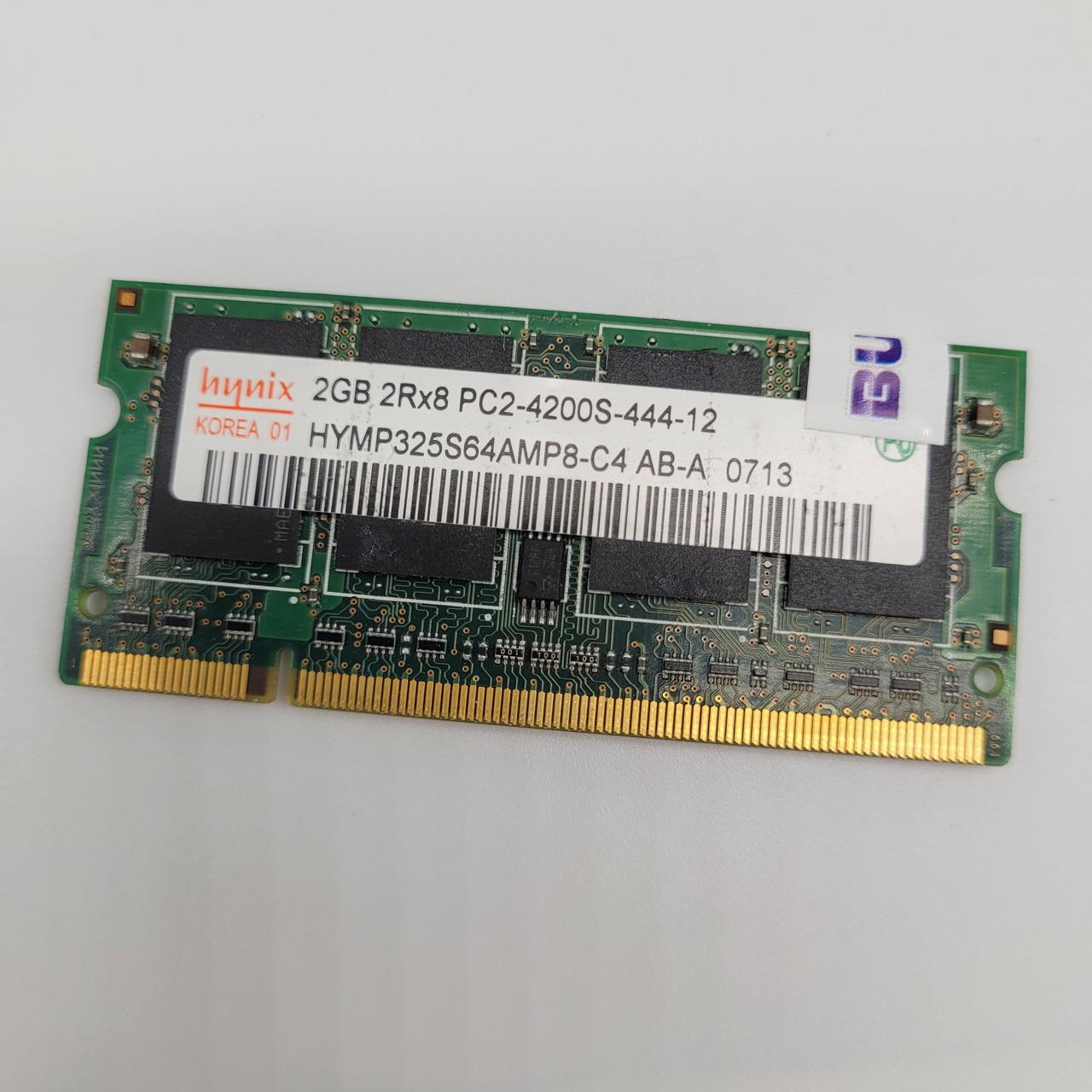 Оперативна пам'ять Hynix SODIMM DDR2 2Gb 533MHz 4200s CL4 (HYMP325S64AMP8-C4 AB-A) Б/В