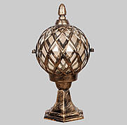 Бронзовий вуличний підлоговий 42см ліхтар (67-V0104-ST-S АВ)