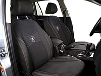Чехлы SKODA FABIA III 2014- раздельная задняя спинка и сидение 2/3 1/3; 4 подголовника; airbag.