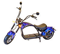 Электроскутер Чоппер Mangosteen Chopper blue 3000W 30 Аh