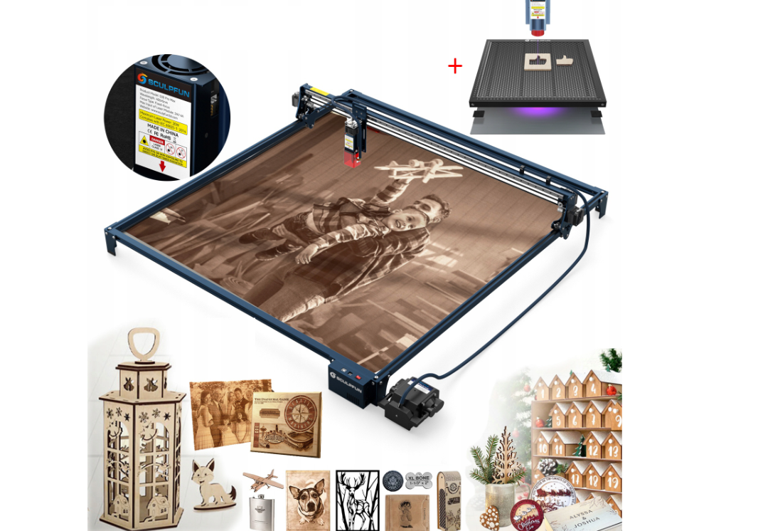 Лазерний гравер SCULPFUN S30 Pro Max 935*905мм