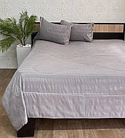 Набор постельного белья с летним одеялом Colorful Home 180х220 см Серый