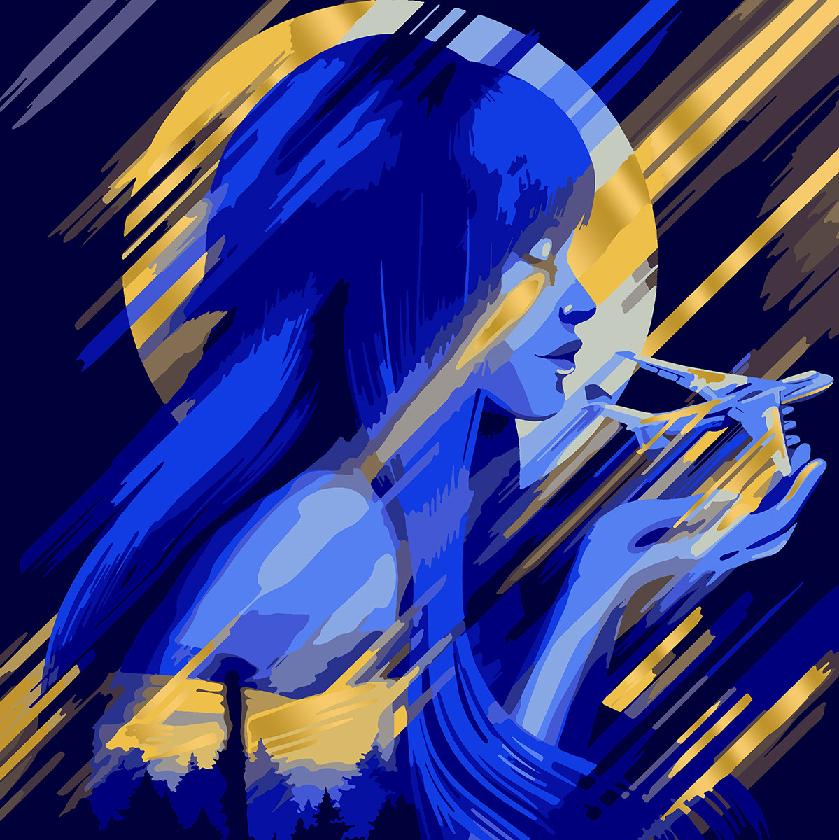 Картина за номерами SANTI Наша Мрія 40x40 см ©pollypop92