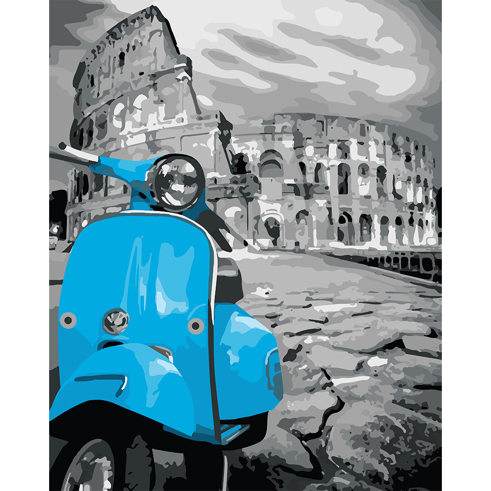 Картина за номерами "Римські канікули", 40*50 см., SANTI