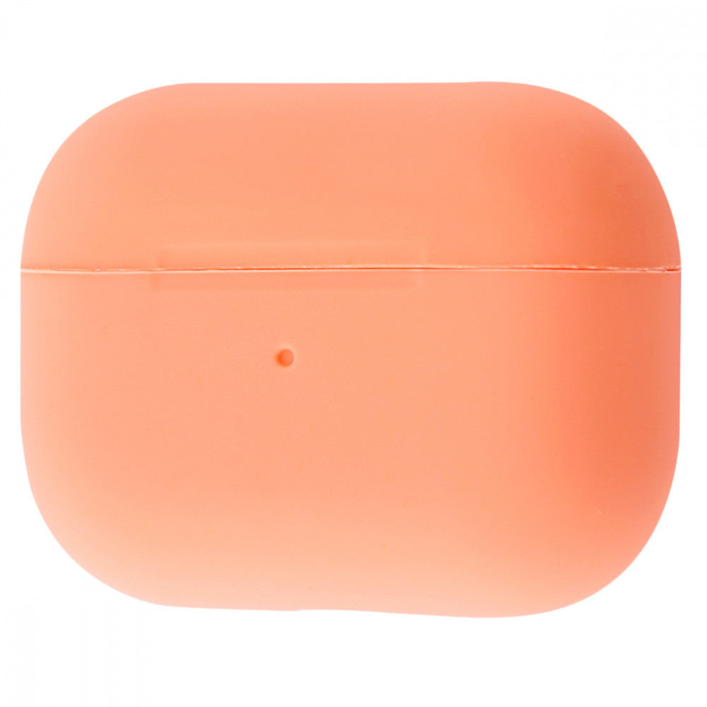 Чохол для AirPods Pro силіконовий персиковий AB-578 в коробці