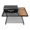 Мангал у стилі лофт BBQ desk Daddy Smoke на 12 шампурів. 3 мм, фото 2