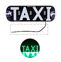 Табличка - LED "TAXI" Green SMD/присоски (70003)