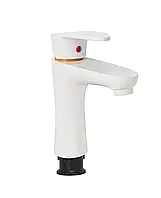 Змішувач для умивальника MONRO JC24 White, без підведення