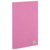 Записная книга с алфавитом Brunnen 9 x 15 см розовая
