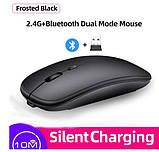Bluetooth Клавіатура з тачпадом та мишка для планшетів і смартфонів, фото 3