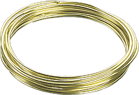Алюминиевая проволока 3 м Ø 2 мм золотого цвета Knorr Prandell