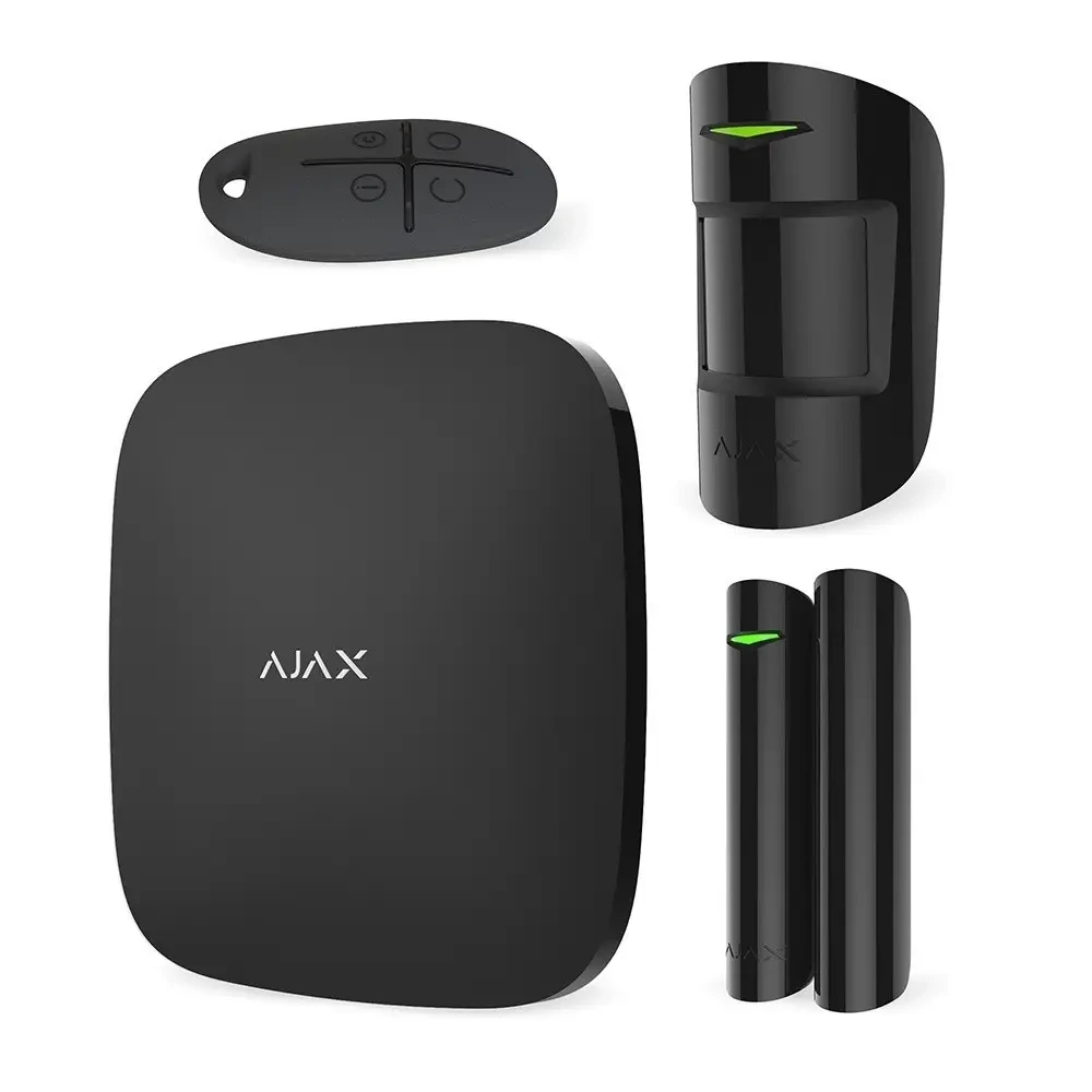 Комплект охоронної сигналізації Ajax StarterKit 2, hub2, motionprotect, doorprotect, spacecontrol, jeweller