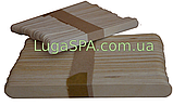 Шпатель дерев'яний косметологічний (100 шт), фото 3
