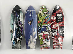 💛Скейтборд дерев'яний дитячий Протиковзне покриття трюковий скейт