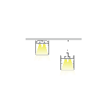 Лінійний підвісний алюмінієвий світильник VL-3537 VELA, фото 6