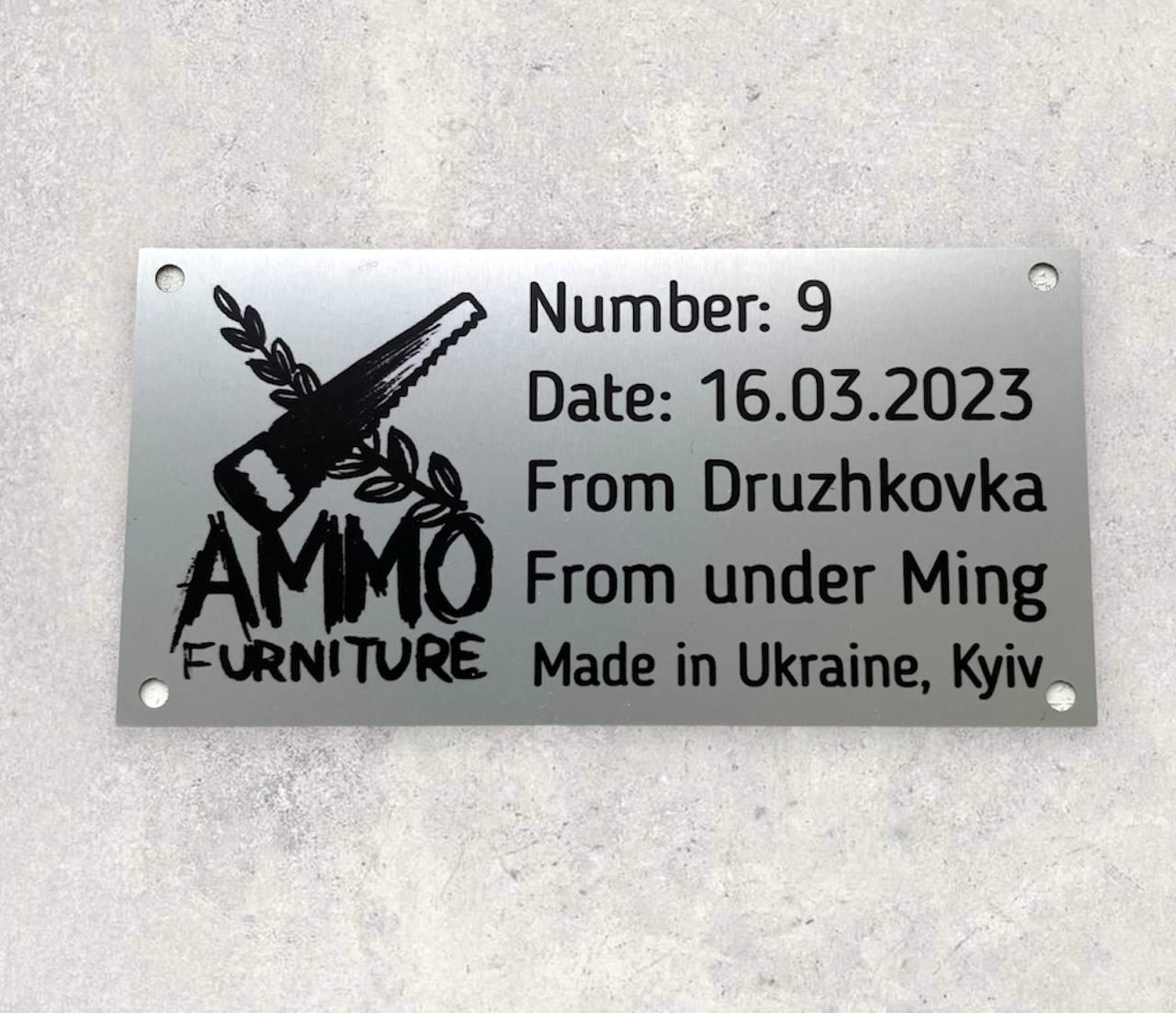 Шильд, табличка, бирка на оборудование: продажа, цена в Черкассах ...
