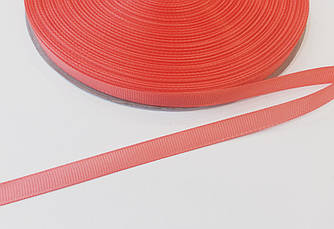 Репсова стрічка 1,0см. каралова