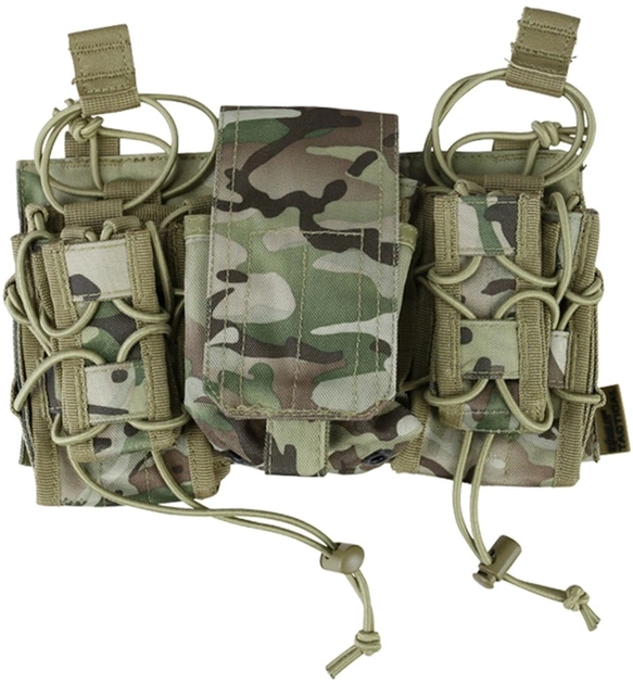 Тактичний підсумок для магазинів Modular Fast Rig Kombat Tactical (Мультикам), фото 1