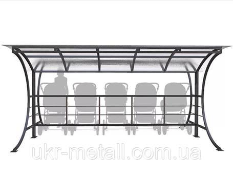 Навіси для стоянки дитячих візків