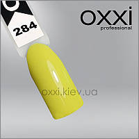 OXXI Professional Гель-лак 284 яркий желтый 10 мл