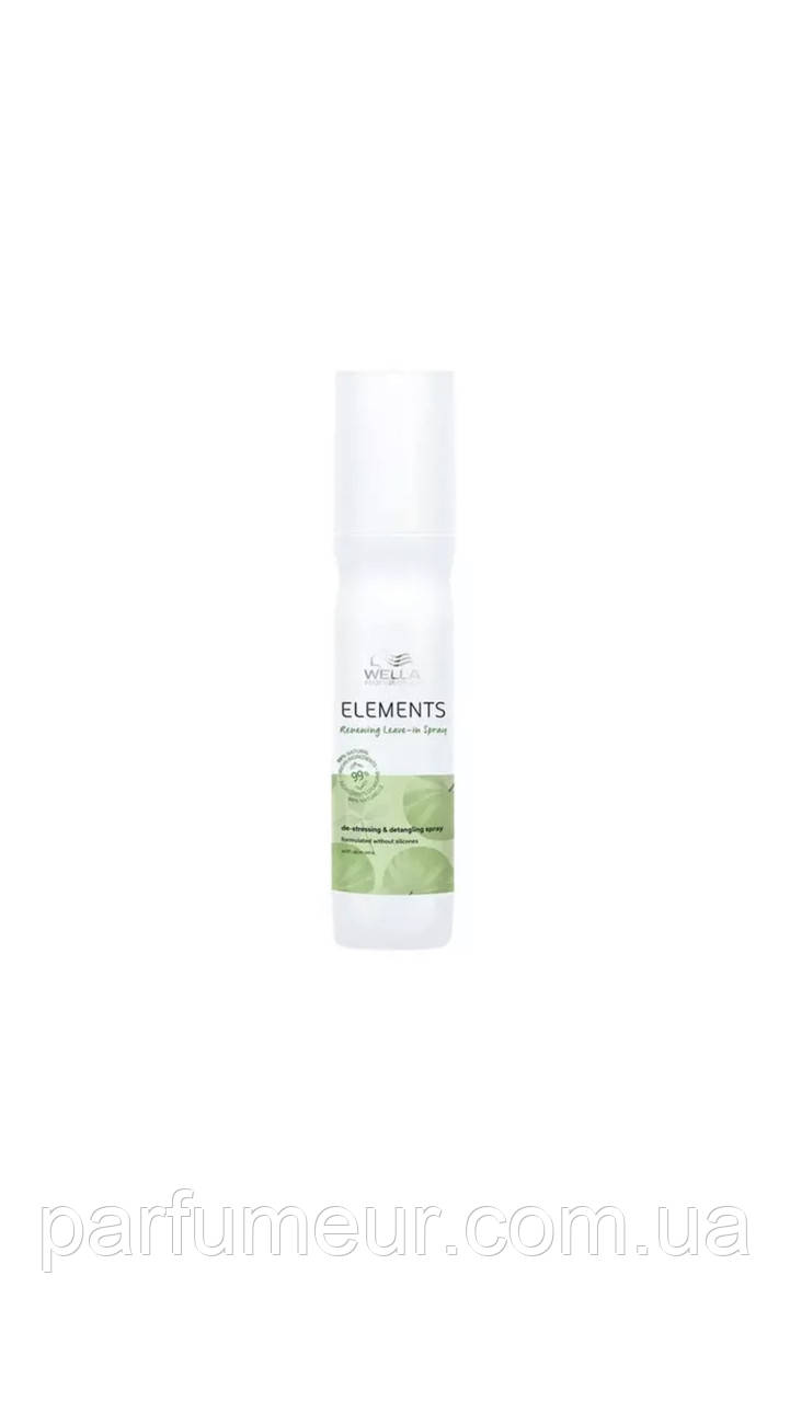 Wella Elements Renewing Spray незмивний зволожувальний спрей 150 мл, фото 1
