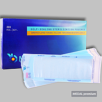 Самоклеючі пакети для стерилізації Medal - 100 шт/уп, 300 x 460