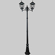 Садово-парковий чорний стовп 220см (67-V3802-L-2 BK)