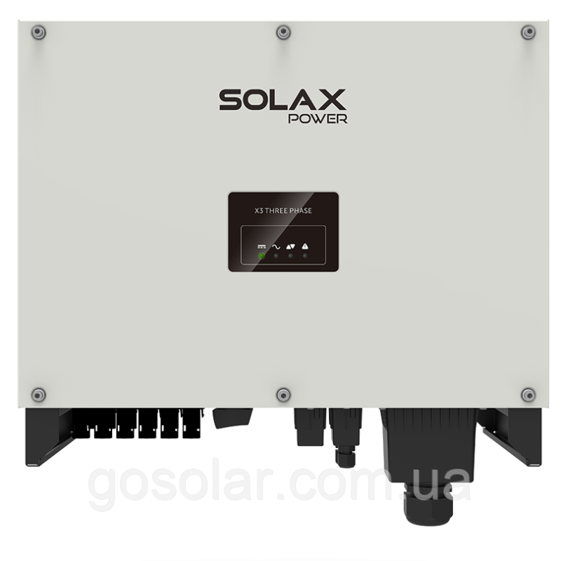 SOLAX 30 кВт мережевий інвертор PROSOLAX X3-30K-TL 3 фази 2 MPPT для сонячних електростанцій