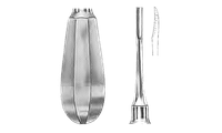 Элеватор прямой, срезанный широкий кончик, Fig 2