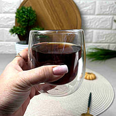 Низька склянка з подвійними стінками 360 мл, фото 4