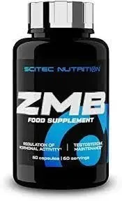 Купити Цинк Магний Б6 ZMA Scitec Nutrition ZMB6 60 капсул у Києві від ...