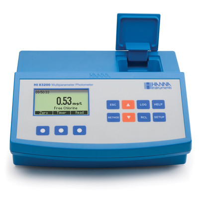 Фотоколориметр мультипараметричний HI 83200-02 визначає 45 параметрів води