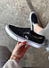 Жіночі Vans Classic Slip-On Black White 36-40, фото 9