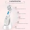 Мікрострумовий масажер для обличчя з функцією RF та LED фототерапії з ефектом ліфтингу шкіри Y-618R Чорний, фото 7