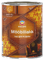 Лак для мебелів Eskaro Moobilakk 40 напівглянсовий 0.75 л