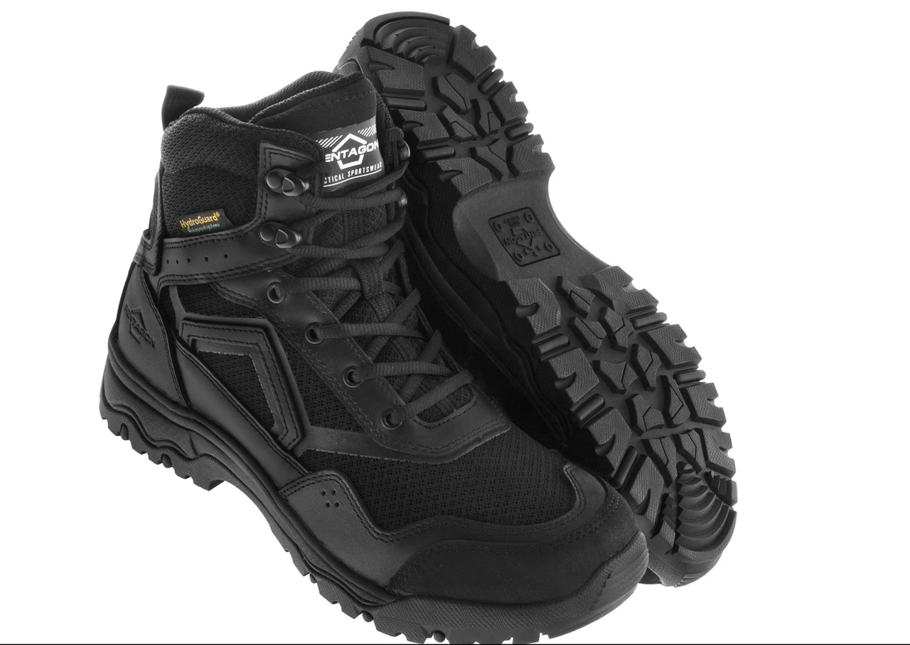 Тактичні черевики, взуття армійське Pentagon Scorpion V2 6" Black