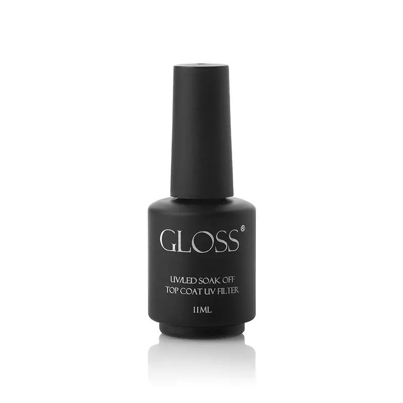 Топ з UV-фільтром GLOSS Top Coat UV Filter, 11 мл, фото 1