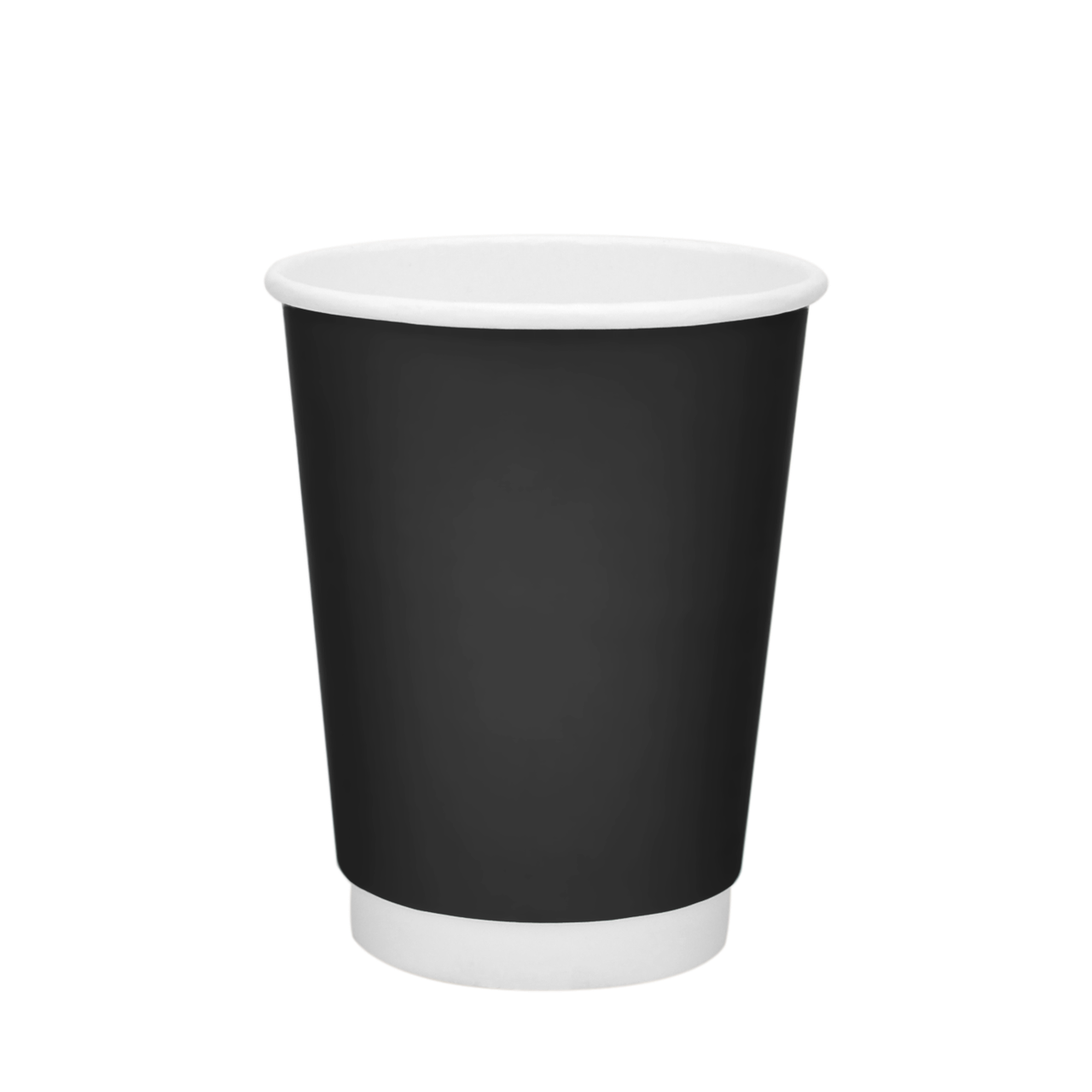 Стаканчик паперовий двошаровий 350 мл євро чорний для кави - купити в ...