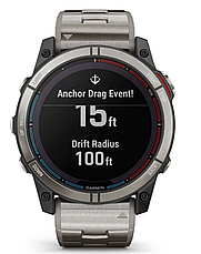 Смарт-годинник Garmin Quatix 7X Solar Edition with Solar Charging, фото 2