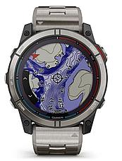 Смарт-годинник Garmin Quatix 7X Solar Edition with Solar Charging, фото 3