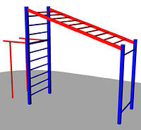 Рукоход с брусьями для детской площадки БК 775Р