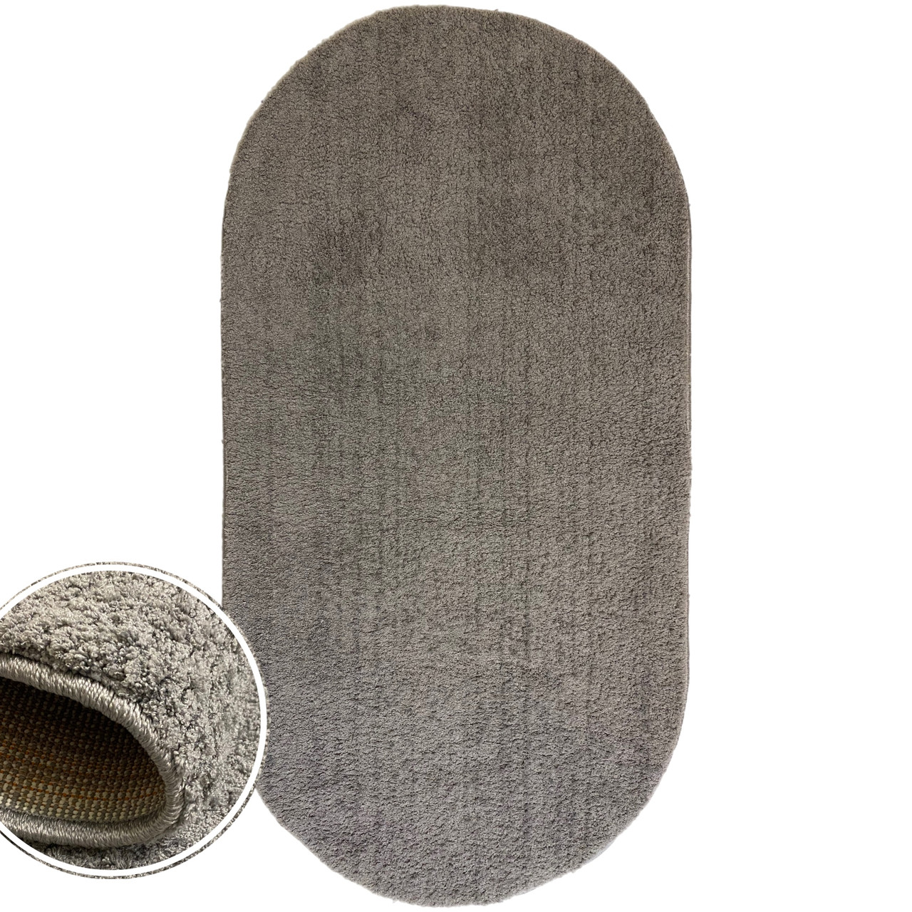 80х150 см Килимок ASTI Shaggy microfiber сірий