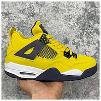 Мужские / женские кроссовки Nike Air Jordan 4 Retro SE Yellow, желтые кроссовки найк аир джордан 4 ретро
