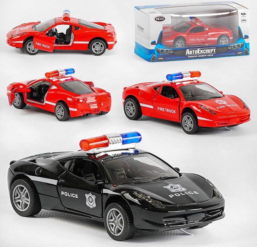 Металева модель машини Порш Поліція 1:36