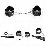 Набір БДСМ (маска, наручники, флогер) Deluxe Bondage Kit, фото 4