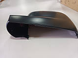 Корпус дзеркала лівого чорний гладкий VW Caddy 04-15, VW T5 03-09, фото 3