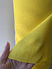 Жовта лляна тканина, 100% льон, колір 163/539, фото 2
